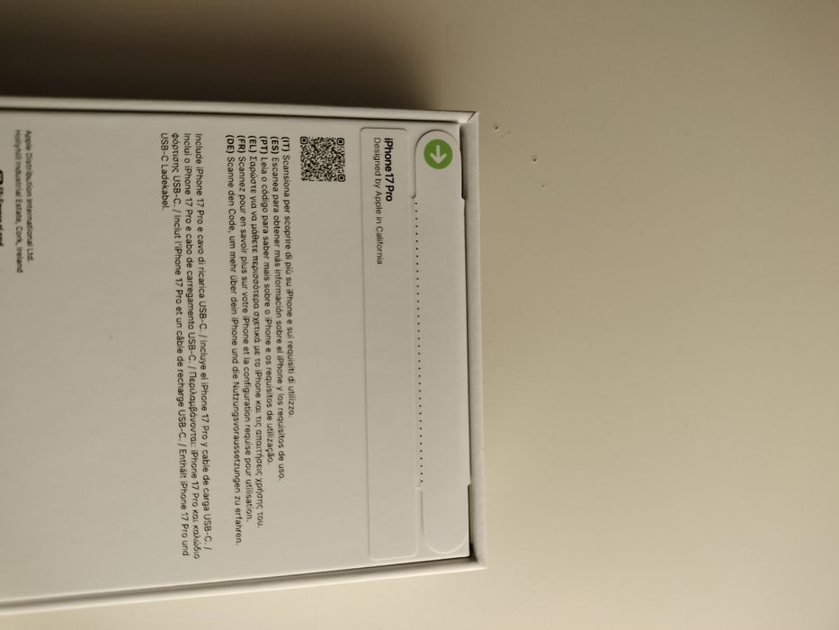 iPhone 17 pro, 256GB