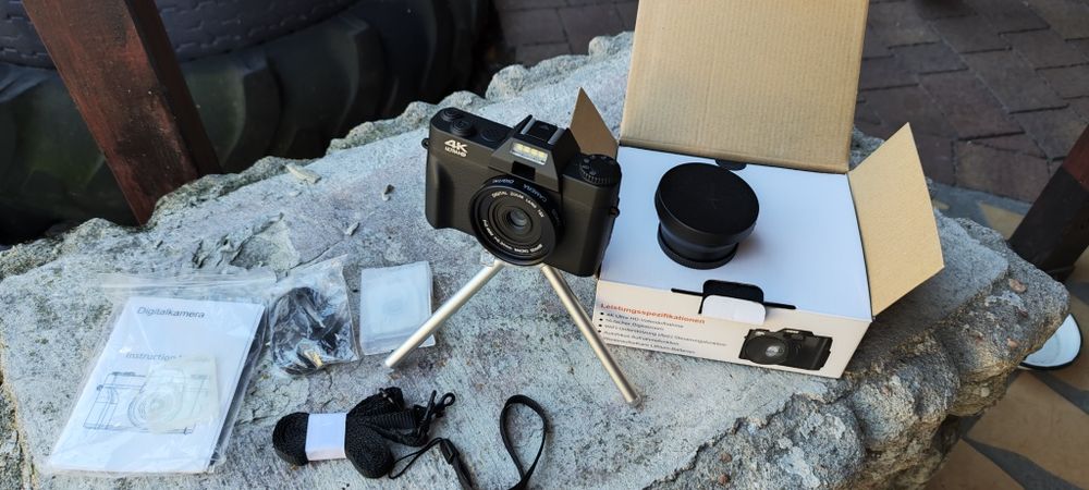 Aparat cyfrowy w jakości 4K Ultra HD