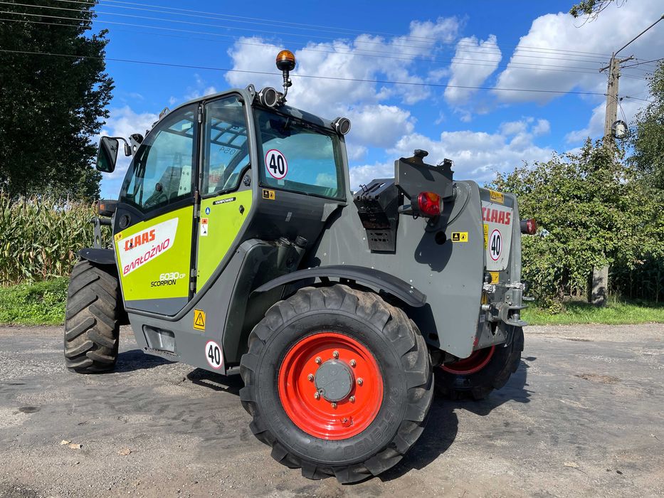 Ładowarka teleskopowa Claas Scorpion 6030 CP ROK 2014*Klimatyzacja,Pneumatyka do przyczep,Zaczep,Joystick*Gotowa do pracy*Cena Brutto! jcb merlo cat