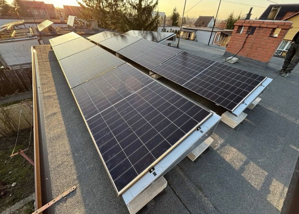 Сонячні панелі, Станції сонячної енергії, Гібридні системи МОНТАЖ