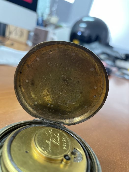 Relógio de Bolso Vintage Eardley Norton London - Série 23526