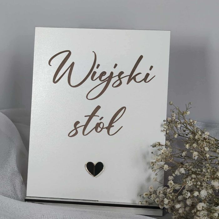 tabliczka na wesele