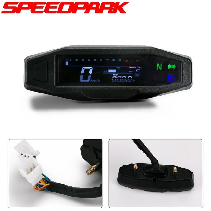 Приборка Панель приборная приборов на мотоцикл LCD спидометр приборів