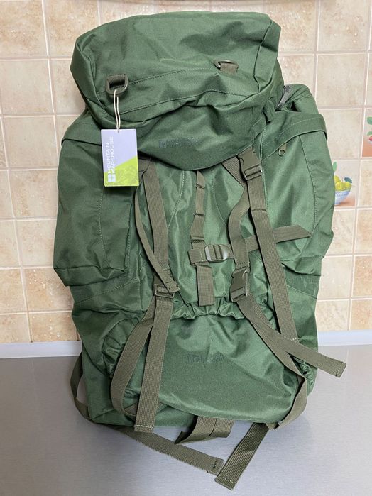 Великий якісний рюкзак/Тактичний/Туристичний/Військовий/Tor 65L/Khaki