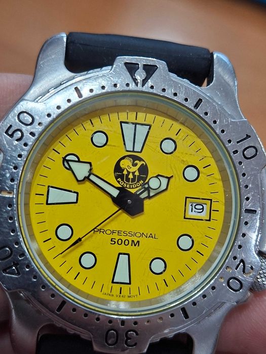 Zegarek do nurkowania Poseidon nurkowy 500m