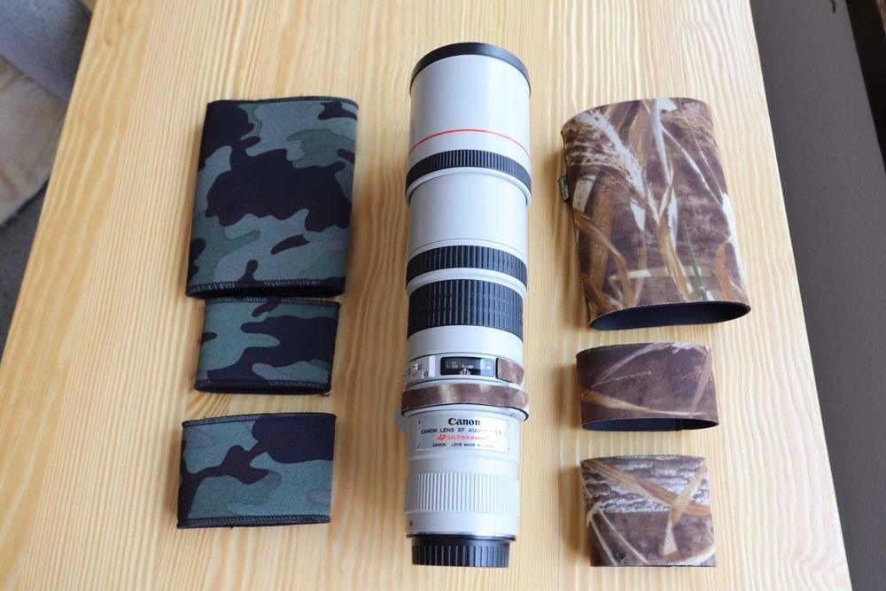 Lente Canon EF 400mm 1:5.6 L