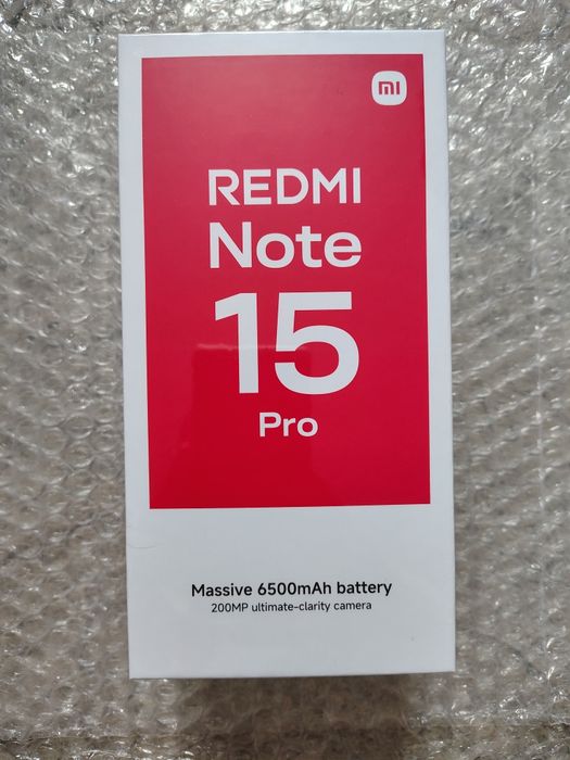 Redmi Note 15 pro. Новий, запакований.