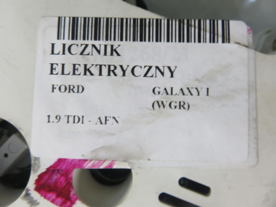 Licznik Ford Galaxy I (wgr) 1.9 Tdi 110 - Afn  - 95vw10849de