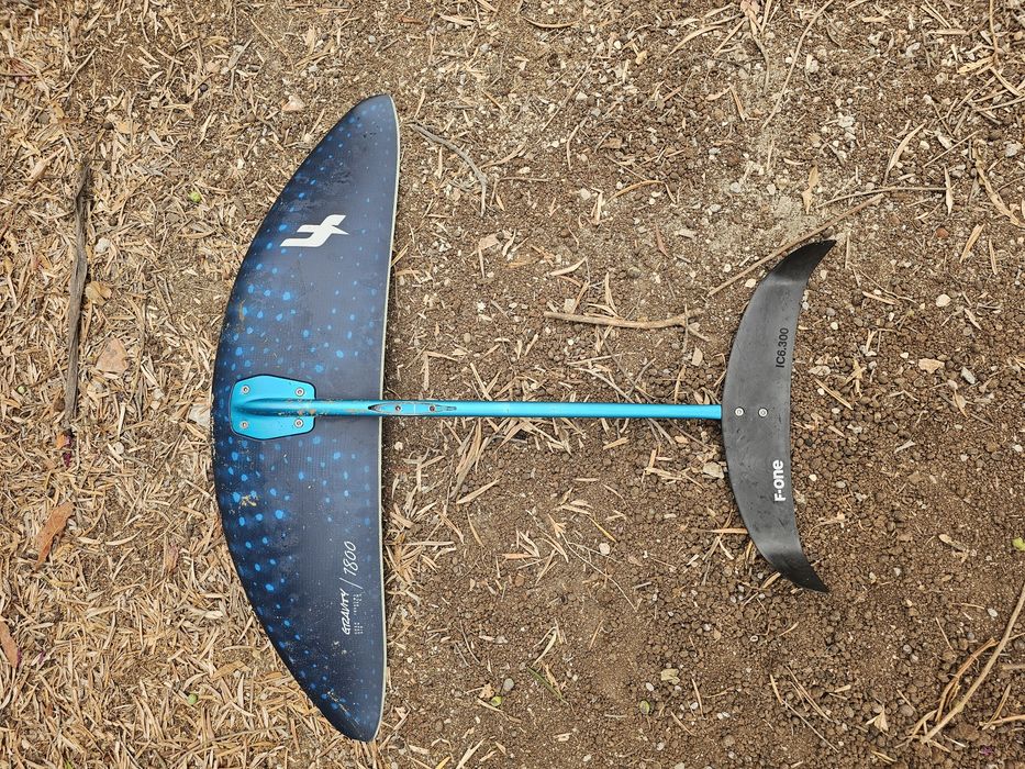 Wingfoil f-one de aprendizagem completo