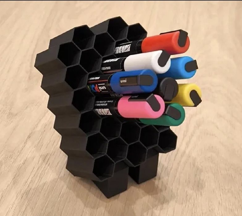 Organizador de canetas Posca