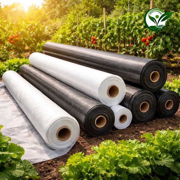 Агроволокно  агротканина спанбонд купити  чорне біле  рулон на метри