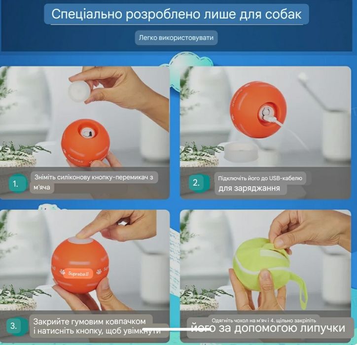 ХІТ SupreBall для собаки іграшка