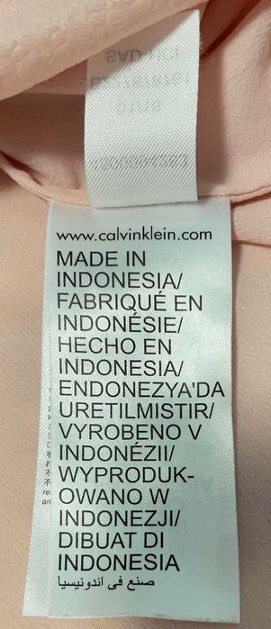 Calvin Klein - damska różowa koszula - rozmiar L/G