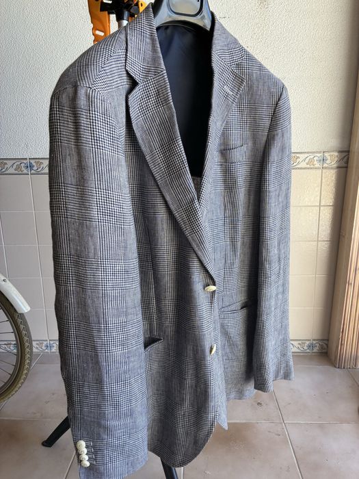 Blazer Massimo Dutti – Finest Italian Fabric – Tamanho 54 ( veste 52)