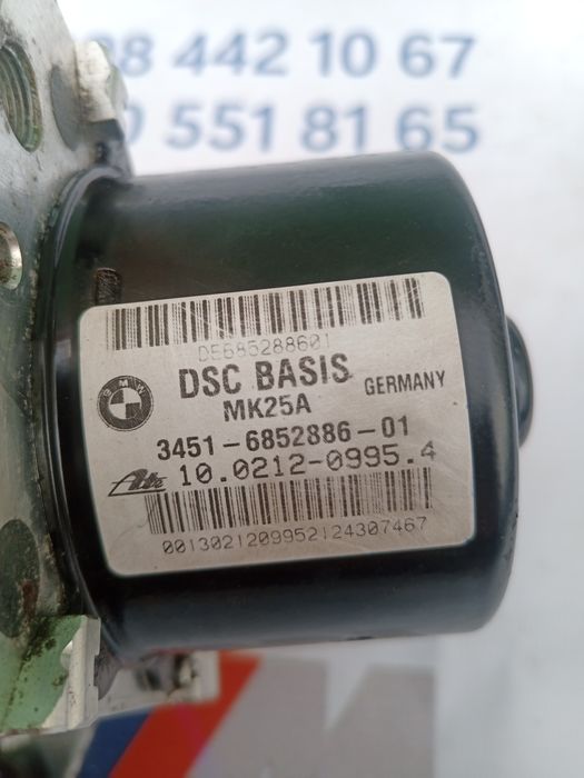 Блок ABS абс тормозний BMW X3 F25 X4 F26 2011-2017 БМВ Ф25 Ф26 датчик 34516852886, 34516859243, 6852886, 6859243, 10.0212-0990.4, 10.0212-0995.4