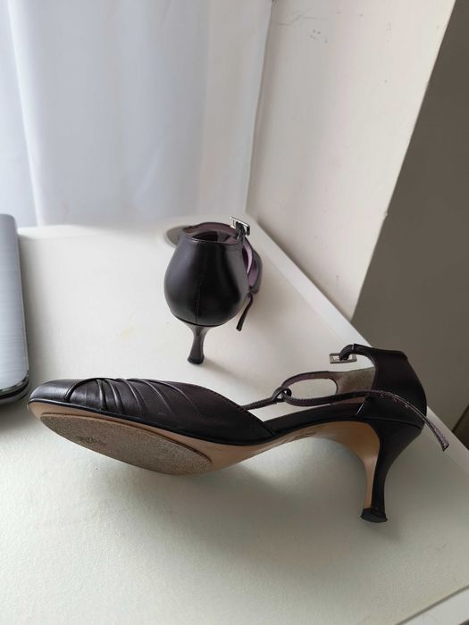 Buty damskie skórzane