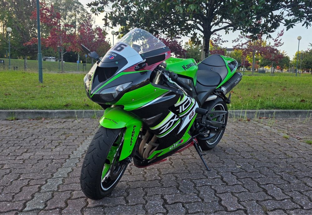 Kawasaki ninja zx10r 2007 em muito bom estado….