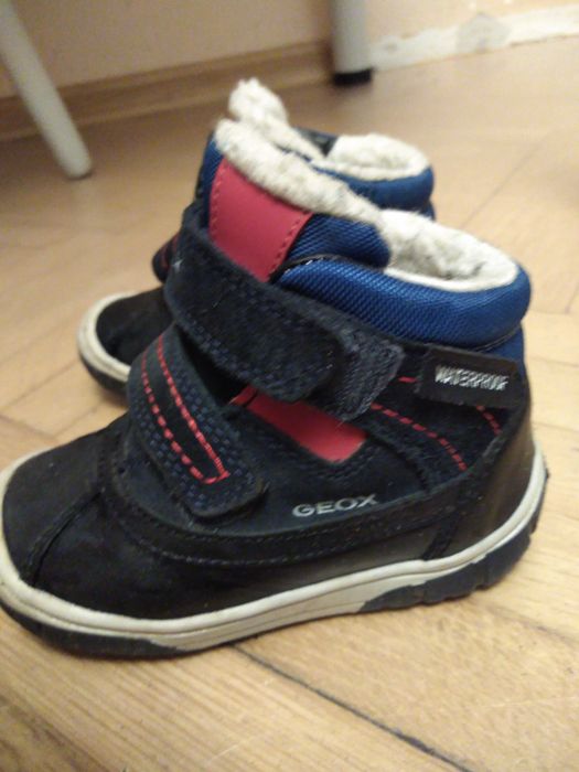 buty zimowe geox oraz śniegowce geox rozmiar 22 (2 pary)