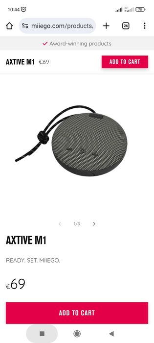 блютуз колонка MEIIGO M1