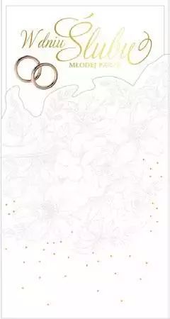 Karnet PM Ślub. Kukartka