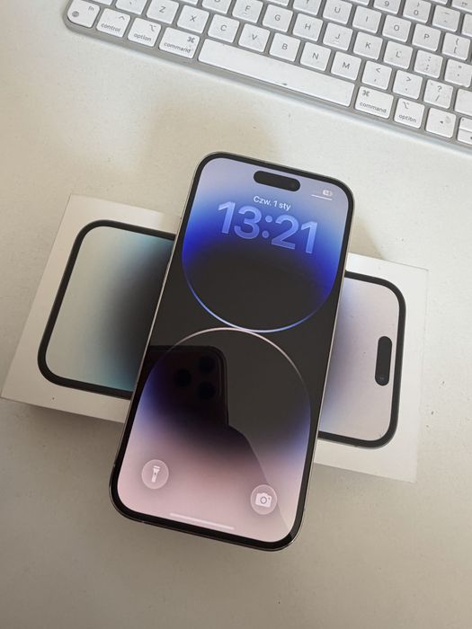 Bateria 100% iPhone 14 Pro 256gb Silver