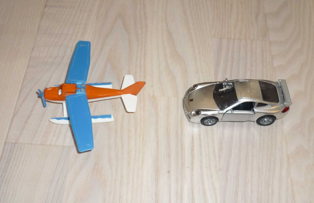 Samochody Pojazdy Siku Samolot Skuter ZESTAW