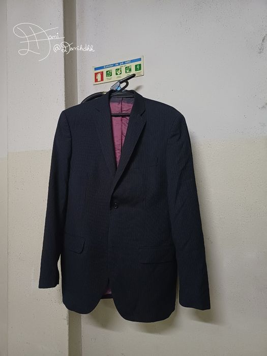 Suit Set | D’Angelo | Black Striped | 2020s