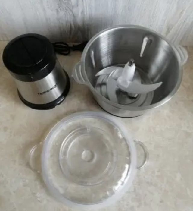 Потужний подрібнювач 1300 Вт! Електричний подрібнювач RB-2202 Кухонний