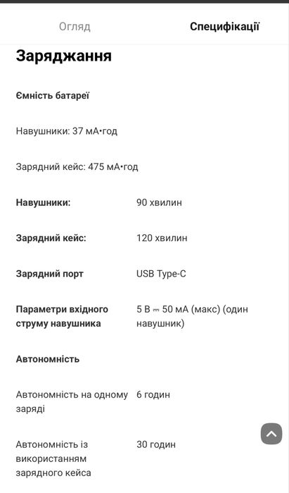 Навушники Xiaomi redmi buds 6 active