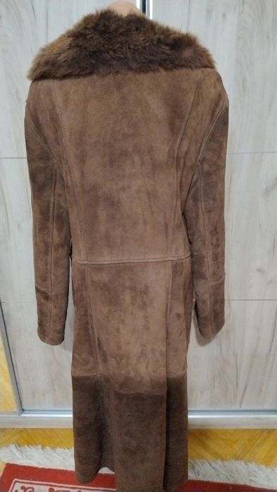 Жіноча дублянка з натуральної овчини