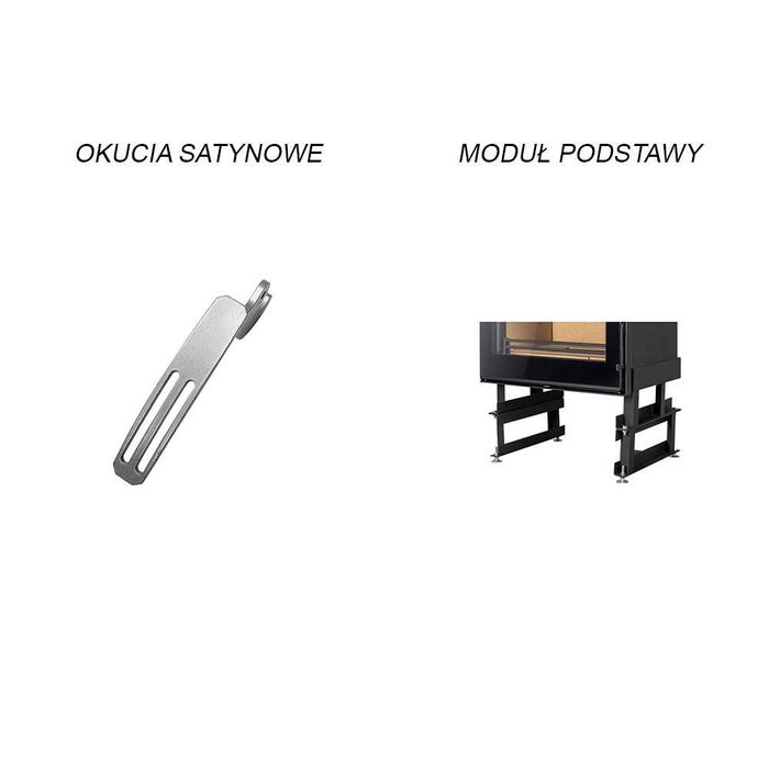 Wkład kominkowy z płaszczem wodnym TKL PLUS 17kW UZ