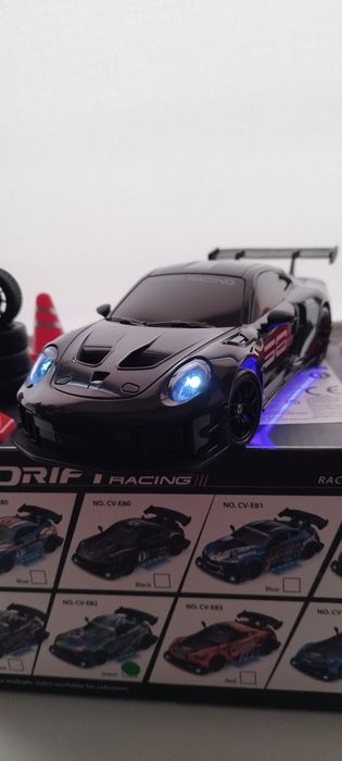 Радіокерована Дрифт машинка Porsche 911 GT3 RS  з new LED і 4 WD(Різні Варіанти)!