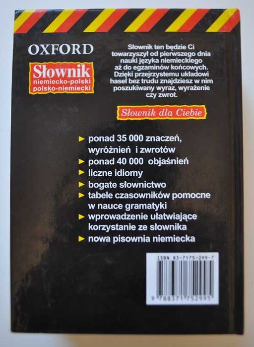 Słownik niemiecko-polski, polsko-niemiecki OXFORD
