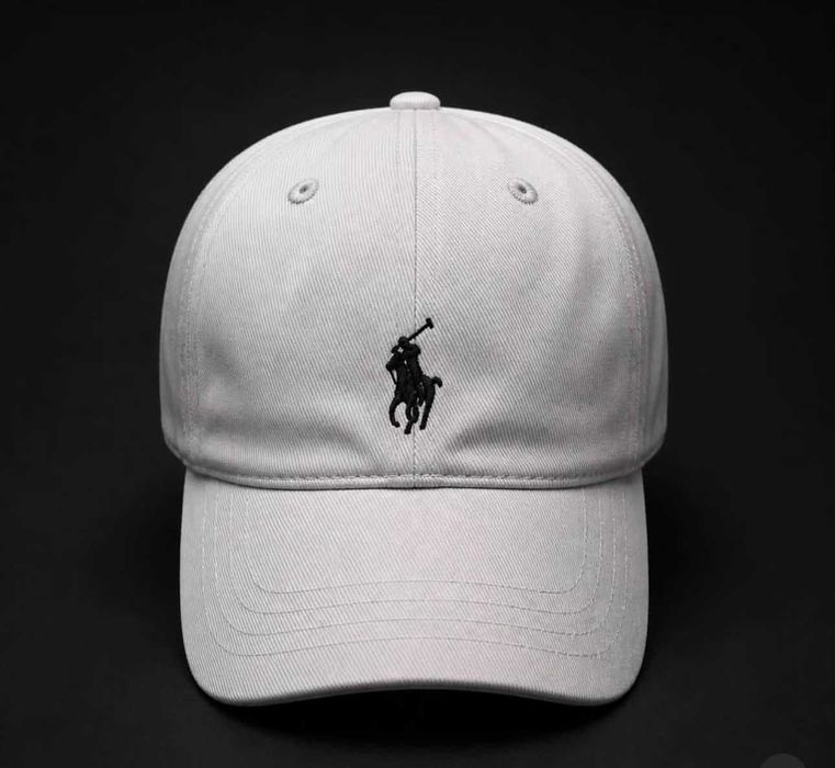 Boné Polo Ralph Lauren em preto e em branco
