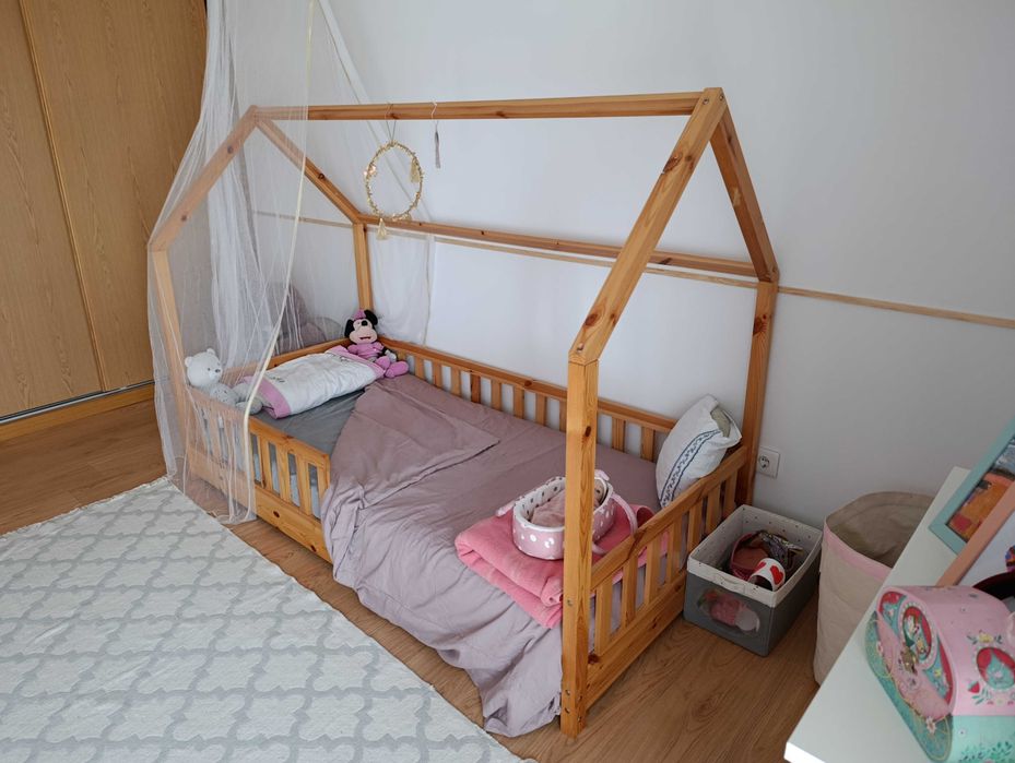 Quarto criança "cama estilo casa"