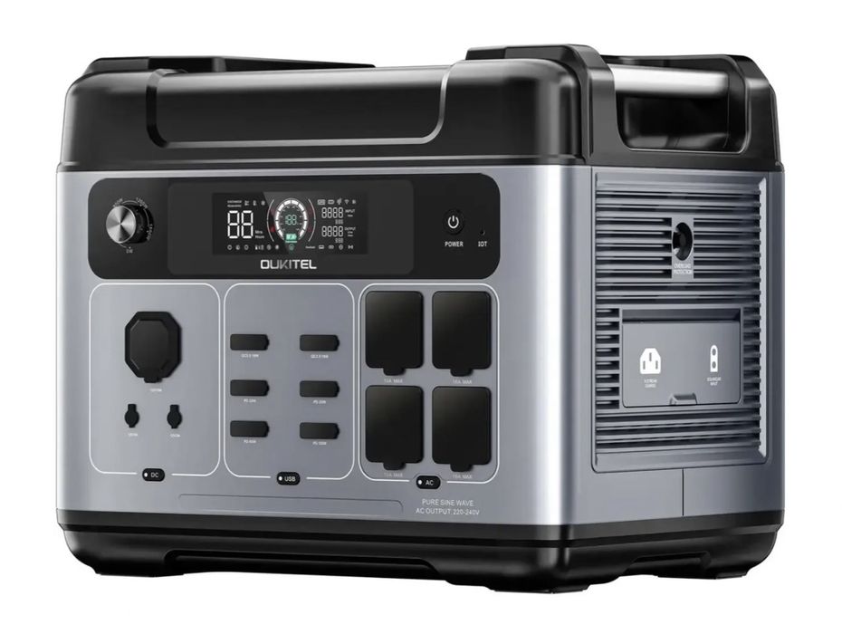 Зарядна станція Oukitel P2001E Plus 2400W, 2048Wh.