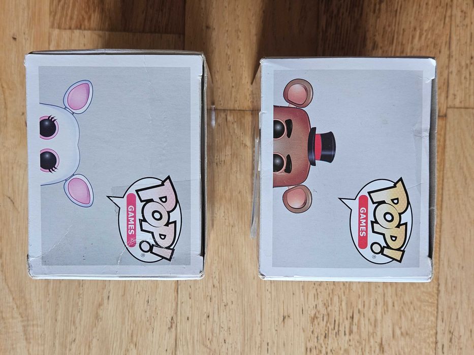 POP! Funko Five Nights at Freddy's - duas figuras EXCLUSIVAS: Toy Freddy e Funtime Foxy