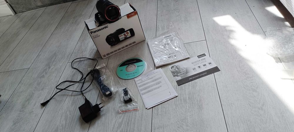 Kamera Panasonic HC-V785EP-K Czarna paragon FULL HD WiFi HDR kartaSDXC