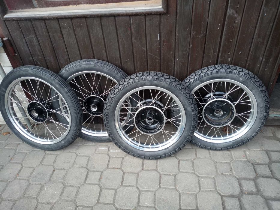 Centrowanie, renowacja kół motocyklowych.