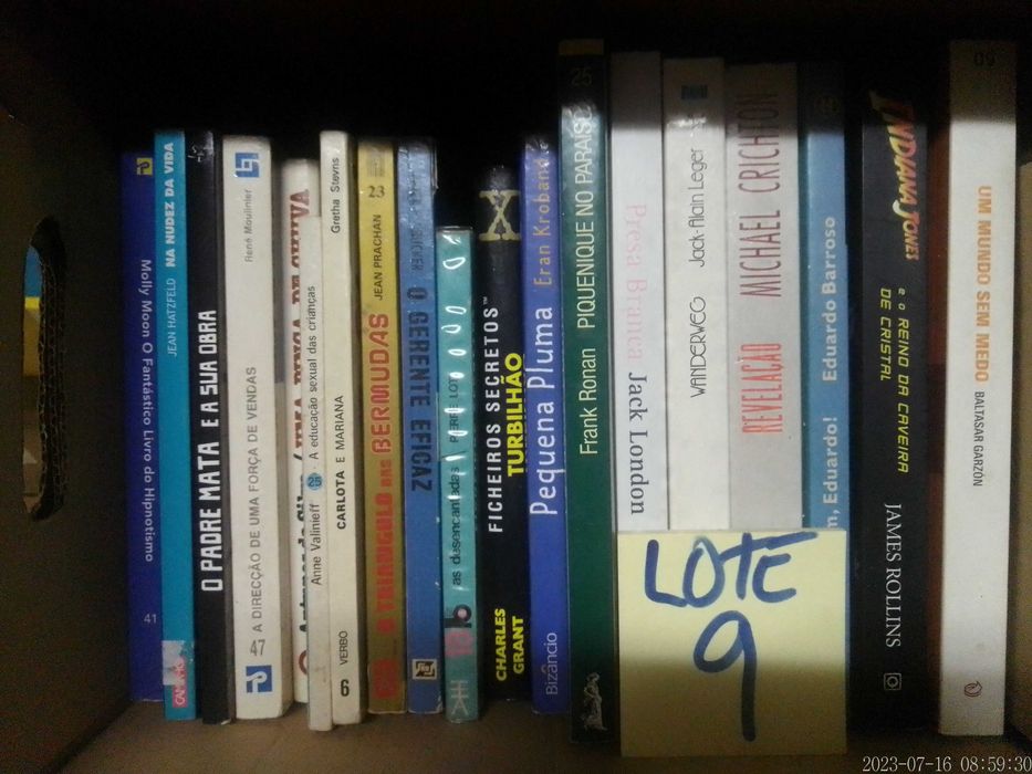 Livros BARATOS Vendidos EM SEPARADO - LOTE 9 - Vários Preços