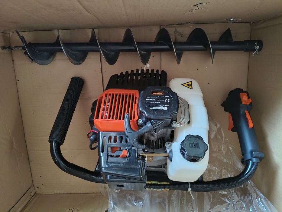 Wiertnica - kompletna 3 świdry