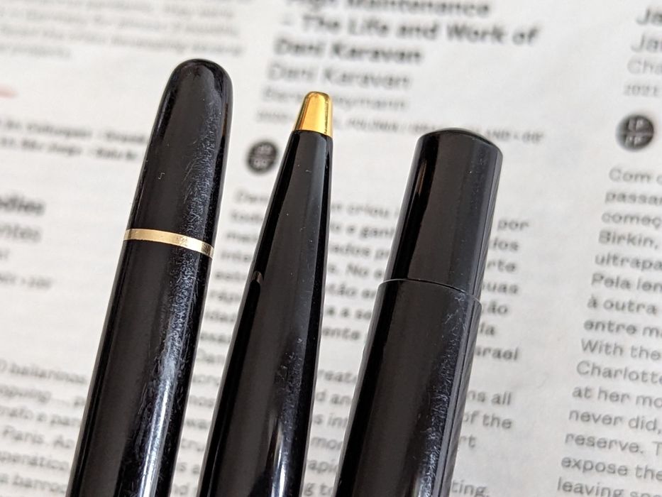 Caneta Montblanc 4810, S.T. Dupont e Pelikan