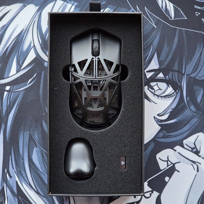 WLMOUSE Beast X Pro Black Solid Sides — Нова бездротова ігрова миша
