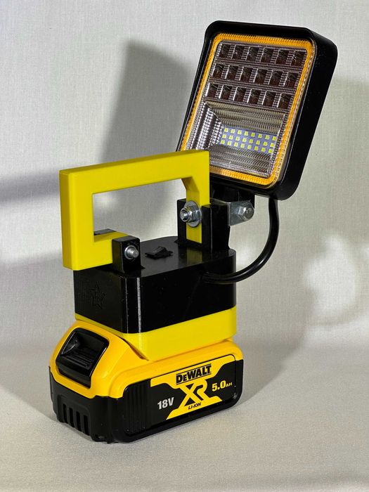 Lampa Led do DeWalt XTR 18V Zabezpieczenie