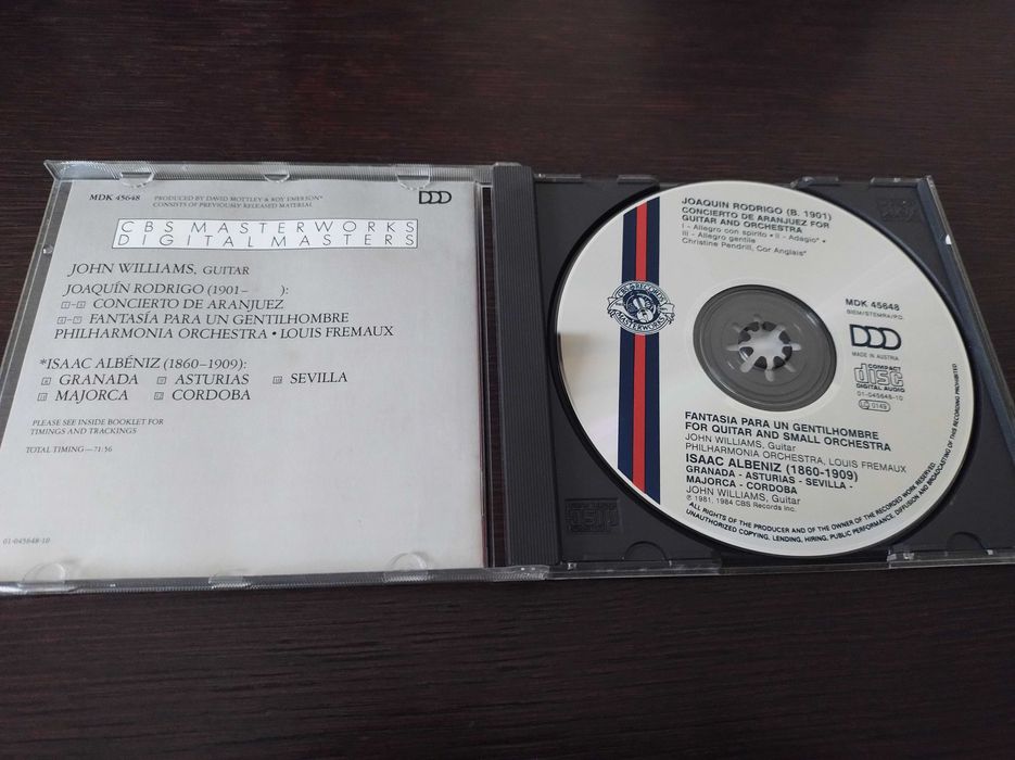 CD rodrigo Concierto de Aranjuez música clássica