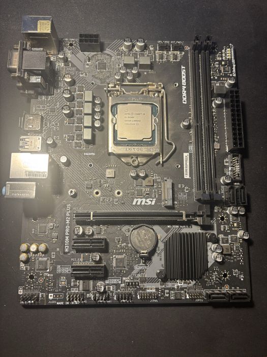 Zestaw i5-9400F + MSI H310M PRO-M2 PLUS | CPU + płyta