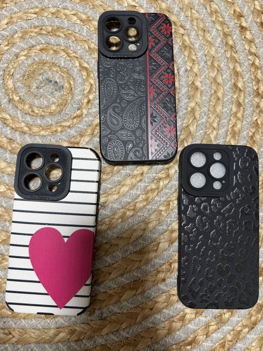 Чохли для Iphone 15 pro (3 шт)