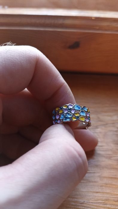 Каблучка вишиванка розмір 19