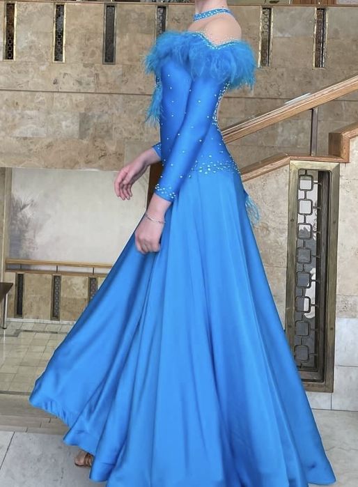 Сукня бальна. плаття танцювальне бальне стандарт