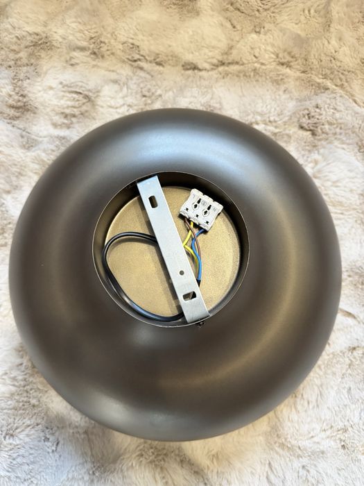 Lampa wiszaca Luminex Bilbao tytanowe zlote